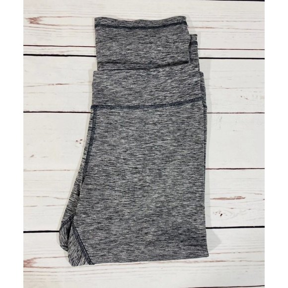Champion Womens Leggings Sz Large Heather Gray Elastic Waist Footless Athleis - Picture 4 of 6